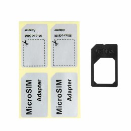 Adapter SIM Micro SIM/SIM czarny