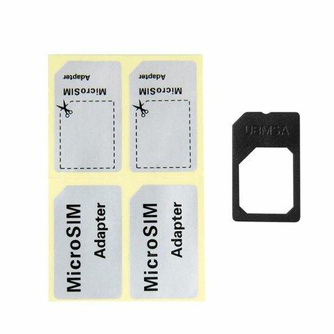 Adapter SIM Micro SIM/SIM czarny