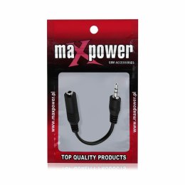 Adapter audio MAXPOWER MP3/Nokia 5200/6300 czarny