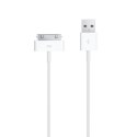 Kabel USB/iPhone 3/4 1m biały BULK