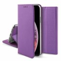 Kabura MAGNET BOOK do Sony XPERIA X fioletowy