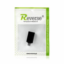 Adapter REVERSE USB/Micro czarny