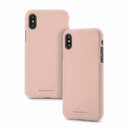 Etui MERCURY Soft Feeling do Samsung S10 złoty róż