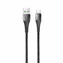 Kabel VIDVIE CB461 USB/Type C 5A, 1m czarny