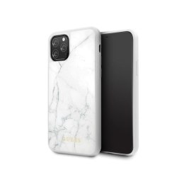 Etui GUESS Marble do Apple iPhone 11 PRO biały