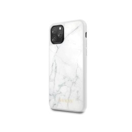 Etui GUESS Marble do Apple iPhone 11 PRO biały