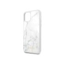 Etui GUESS Marble do Apple iPhone 11 PRO biały