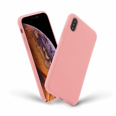 Etui SILICONE COVER do Apple iPhone 11 PRO różowy