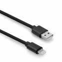 Kabel REVERSE NYLON USB/Lightning 2A, 1m czarny