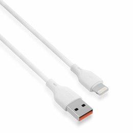 Kabel VIDVIE DC06 USB/Lightning 2.1A, 1m biały