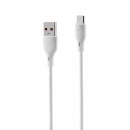 Kabel VIDVIE DC06 USB/Type C 2.1A, 1m biały