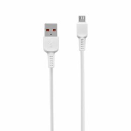 Kabel VIDVIE DC09 USB/Micro 2.1A, 1m biały 30 szt.