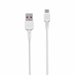 Kabel VIDVIE DC09 USB/Type C 2.1A, 1m biały 30 szt.