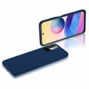 Etui MATTE do Samsung A42 5G granatowy