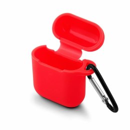 Etui na słuchawki do Apple AirPods I/II czerwony