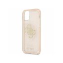 Etui GUESS Hard case Glitter 4G Big Logo do Apple iPhone 12 PRO MAX złoty