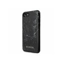 Etui GUESS MARBLE do Apple iPhone 7/8/SE 2020 czarny