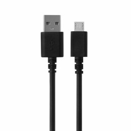 Kabel USB/Micro 3A, 1m czarny BAG