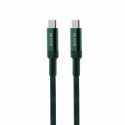 Kabel VIDVIE CB497 Type C/Type C 5A, 1.2m zielony PUDEŁKO