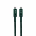 Kabel VIDVIE CB497 Type C/Type C 5A, 1.2m zielony PUDEŁKO