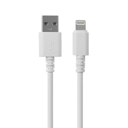 Kabel REVERSE USB/Lightning 3A, 2m biały BAG