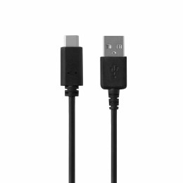 Kabel USB/Type C 2.5A, 1m czarny BULK