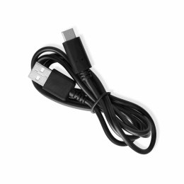 Kabel USB/Type C 2.5A, 1m czarny BULK