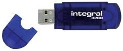 Pendrive (Pamięć USB) INTEGRAL 32 GB USB 2.0 Niebieski