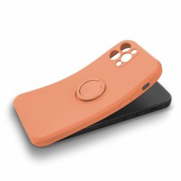 Etui FINGER RING do Apple iPhone 12 MINI pomarańczowy