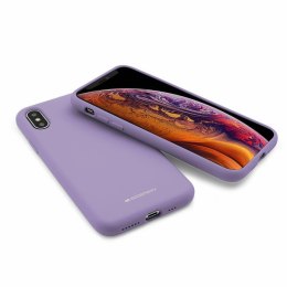 Etui MERCURY Silicone do Apple iPhone 13 PRO MAX fioletowy