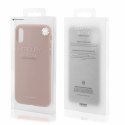 Etui MERCURY Silicone do Apple iPhone 13 PRO MAX różowo piaskowy