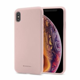 Etui MERCURY Silicone do Apple iPhone 13 PRO różowo piaskowy