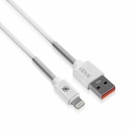 Kabel VIDVIE C510 USB/Lightning 3,1A, 1m biały PUDEŁKO