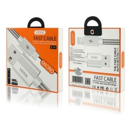 Kabel VIDVIE C510 USB/Type C 3,1A, 1m biały PUDEŁKO