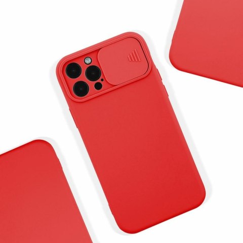 Etui CAMERA PROTECT do Samsung S21+ czerwony