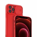 Etui CAMERA PROTECT do Samsung S21+ czerwony