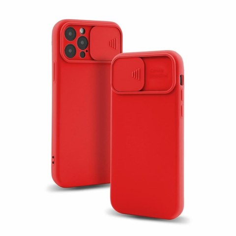 Etui CAMERA PROTECT do Samsung S21+ czerwony