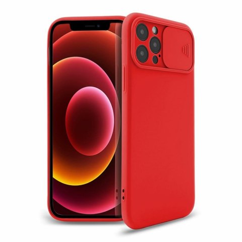 Etui CAMERA PROTECT do Samsung S21+ czerwony