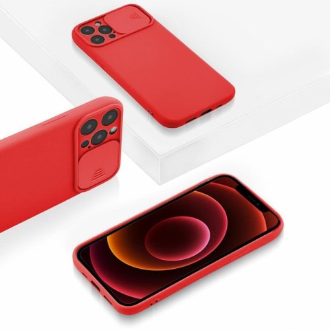 Etui CAMERA PROTECT do Samsung S21+ czerwony