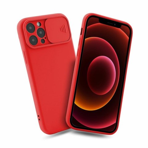 Etui CAMERA PROTECT do Samsung S21+ czerwony