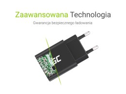 Ładowarka sieciowa USB Green Cell z funkcją szybkiego ładowania QC 3.0