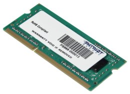 Pamięć PATRIOT SODIMM DDR3 4GB 1600MHz 11CL 1.5V SINGLE