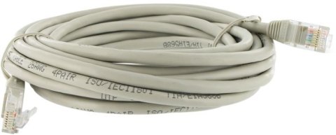 4WORLD Patchcord FTP Cat.6 1m RJ45 Osłonka zalewana Szary 1 Patchcord