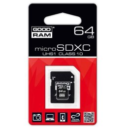 Karta pamięci GOODRAM microSDXC 64 GB Adapter SD