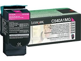 Kaseta z tonerem LEXMARK Optra C540 Magenta C540A1MG
