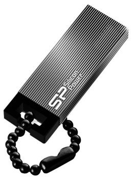 Pendrive (Pamięć USB) SILICON POWER 8 GB USB 2.0 Srebrno-czarny