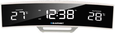 Radiobudzik Blaupunkt CR12WH, FM PLL, temperature in/out | białe