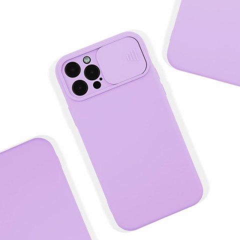 Etui CAMERA PROTECT do Apple iPhone 12 MINI fioletowy