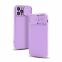 Etui CAMERA PROTECT do Apple iPhone 12 MINI fioletowy