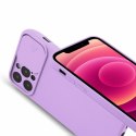 Etui CAMERA PROTECT do Apple iPhone 12 MINI fioletowy